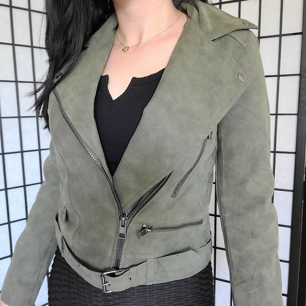 Cute olive green jacket